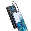 Baseus BASEUS POWERBANK AMBILIGHT 30000MAH, 4XUSB, USB-C, 65W (CZARNY)