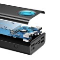 Baseus BASEUS POWERBANK AMBILIGHT 30000MAH, 4XUSB, USB-C, 65W (CZARNY)