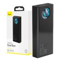 Baseus BASEUS POWERBANK AMBILIGHT 30000MAH, 4XUSB, USB-C, 65W (CZARNY)