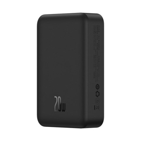 Baseus BASEUS POWERBANK MAGNETIC MINI 20000MAH (CZARNY) Baseus BASEUS POWERBANK MAGNETIC MINI 20000MAH (CZARNY)