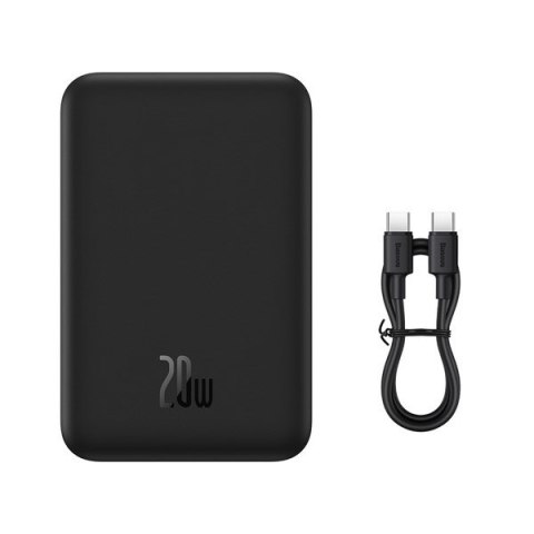 Baseus BASEUS POWERBANK MAGNETIC MINI 20000MAH (CZARNY) Baseus BASEUS POWERBANK MAGNETIC MINI 20000MAH (CZARNY)