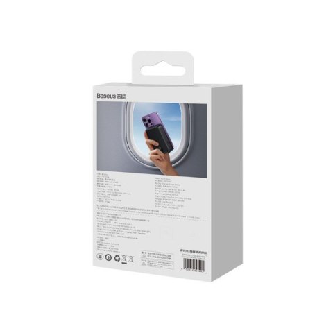 Baseus BASEUS POWERBANK MAGNETIC MINI 20000MAH (CZARNY) Baseus BASEUS POWERBANK MAGNETIC MINI 20000MAH (CZARNY)