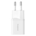 Baseus Ładowarka Baseus GaN5 mini 1C 25W+kabel USB-C biały