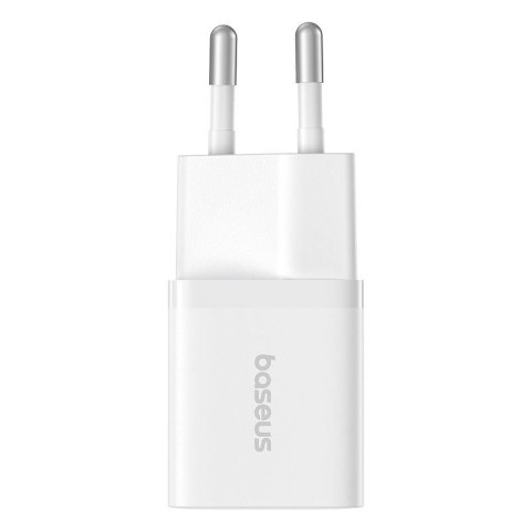 Baseus Ładowarka Baseus GaN5 mini 1C 25W+kabel USB-C biały Baseus Ładowarka Baseus GaN5 mini 1C 25W+kabel USB-C biały