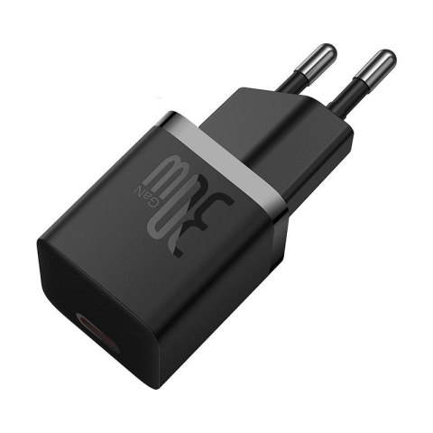Baseus Ładowarka Baseus GaN5 mini 1C 30W EU+kabel USB-C (cluster black) Baseus Ładowarka Baseus GaN5 mini 1C 30W EU+kabel USB-C (cluster black)