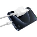 Baseus Ładowarka Baseus GaN5 mini 1C 30W EU+kabel USB-C (moon white)