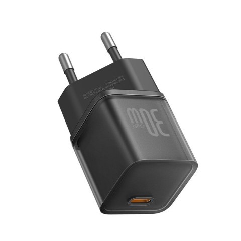 Baseus Ładowarka Baseus GaN5S 1C 30W EU (cluster black) Baseus Ładowarka Baseus GaN5S 1C 30W EU (cluster black)