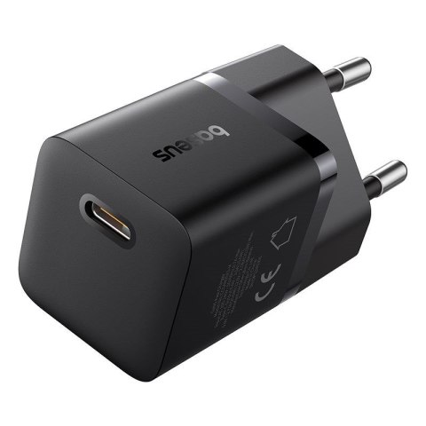 Baseus Ładowarka Baseus GaN5mini 1C 25W+kabel USB-C czarny
