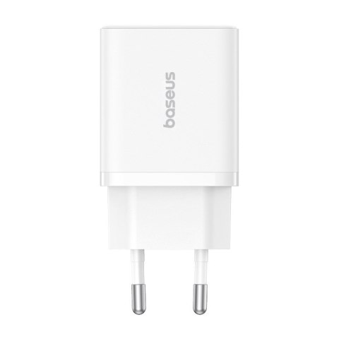 Baseus Ładowarka sieciowa Baseus Cube C+U 30W EU (moon white) Baseus Ładowarka sieciowa Baseus Cube C+U 30W EU (moon white)