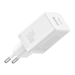 Baseus Ładowarka sieciowa Baseus Cube C+U 30W EU (moon white)