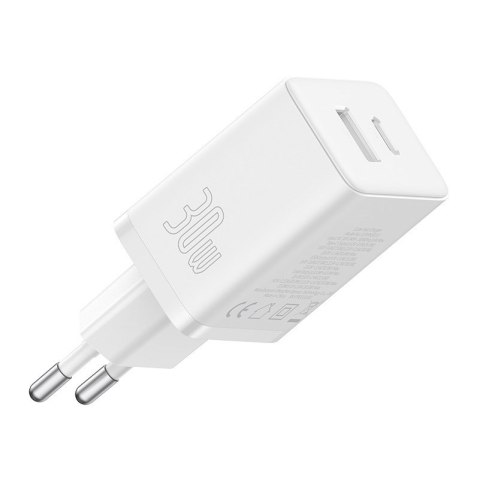 Baseus Ładowarka sieciowa Baseus Cube C+U 30W EU (moon white) Baseus Ładowarka sieciowa Baseus Cube C+U 30W EU (moon white)