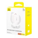 Baseus Ładowarka sieciowa Baseus Cube C+U 30W EU (moon white)