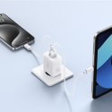 Baseus Ładowarka sieciowa Baseus Cube C+U 30W EU (moon white)