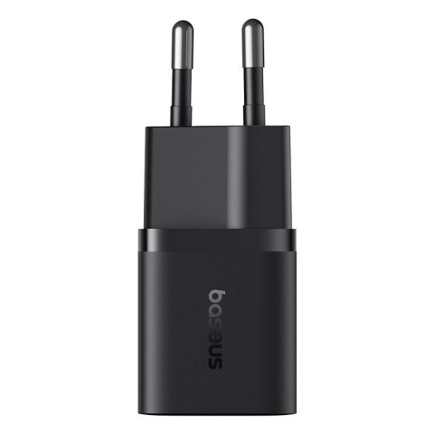 Baseus Ładowarka sieciowa Baseus GaN5 1C 25W EU (czarny) Baseus Ładowarka sieciowa Baseus GaN5 1C 25W EU (czarny)