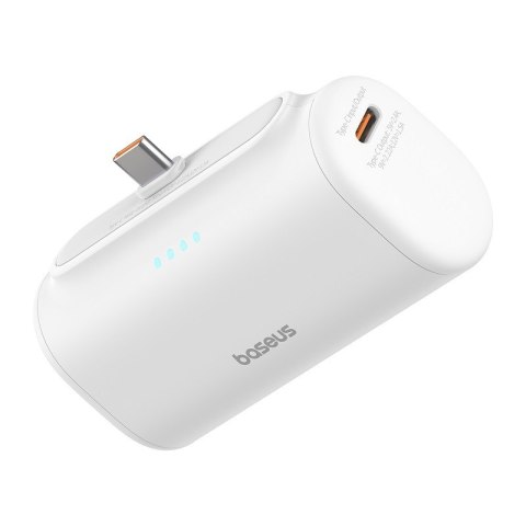 Baseus Powerbank Baseus Compact 5000mAh USB-C (biały) Baseus Powerbank Baseus Compact 5000mAh USB-C (biały)