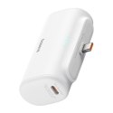 Baseus Powerbank Baseus Compact 5000mAh USB-C (biały)