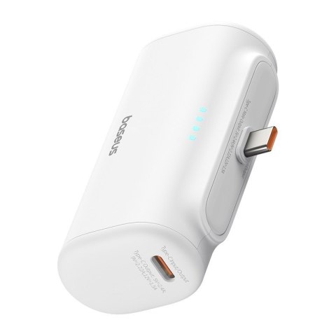 Baseus Powerbank Baseus Compact 5000mAh USB-C (biały) Baseus Powerbank Baseus Compact 5000mAh USB-C (biały)