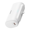 Baseus Powerbank Baseus Compact IP 5000mAh 20W USB-C/Lightning (biały)