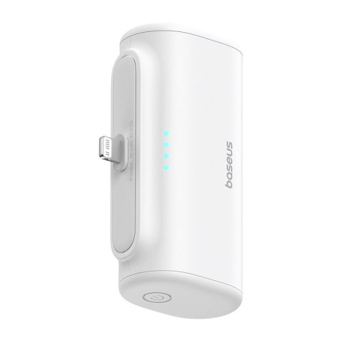 Baseus Powerbank Baseus Compact IP 5000mAh 20W USB-C/Lightning (biały) Baseus Powerbank Baseus Compact IP 5000mAh 20W USB-C/Lightning (biały)