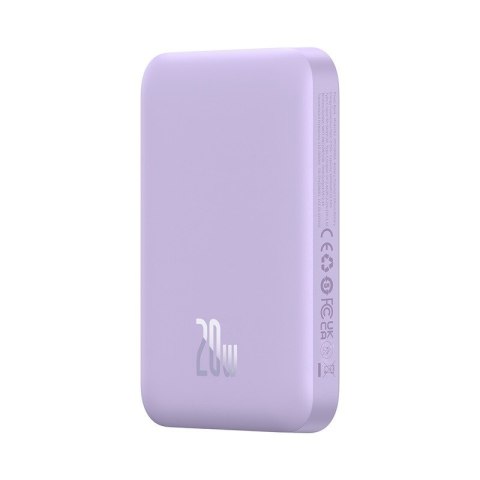 Baseus Powerbank Baseus Magnetic Mini Air 6000mAh (fiolet) Baseus Powerbank Baseus Magnetic Mini Air 6000mAh (fiolet)