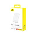 Baseus Powerbank Baseus Magnetic Mini Air Wireless 10000mAh 20W+kabel USB C-USB C (biały)