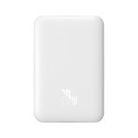 Baseus Powerbank Baseus Magnetic Mini Air Wireless 10000mAh 20W+kabel USB C-USB C (biały)