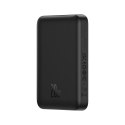 Baseus Powerbank Baseus Magnetic Mini Air Wireless 10000mAh 20W+kabel USB C-USB C (czarny)