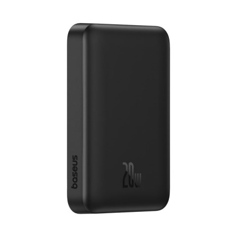 Baseus Powerbank Baseus Magnetic Mini Air Wireless 10000mAh 20W+kabel USB C-USB C (czarny) Baseus Powerbank Baseus Magnetic Mini Air Wireless 10000mAh 20W+kabel USB C-USB C (czarny)