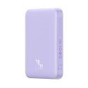 Baseus Powerbank Baseus Magnetic Mini Air Wireless 10000mAh 20W+kabel USB C-USB C (fiolet)