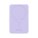 Baseus Powerbank Baseus Magnetic Mini Air Wireless 10000mAh 20W+kabel USB C-USB C (fiolet)