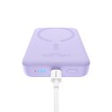 Baseus Powerbank Baseus Magnetic Mini Air Wireless 10000mAh 20W+kabel USB C-USB C (fiolet)