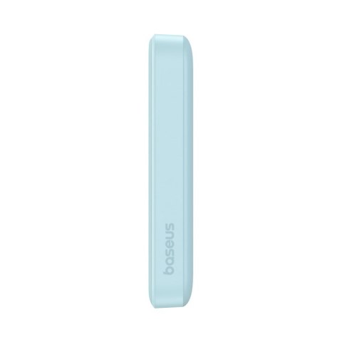 Baseus Powerbank Baseus Magnetic Mini Air Wireless 10000mAh 20W+kabel USB C-USB C (niebieski) Baseus Powerbank Baseus Magnetic Mini Air Wireless 10000mAh 20W+kabel USB C-USB C (niebieski)