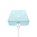 Baseus Powerbank Baseus Magnetic Mini Air Wireless 10000mAh 20W+kabel USB C-USB C (niebieski)