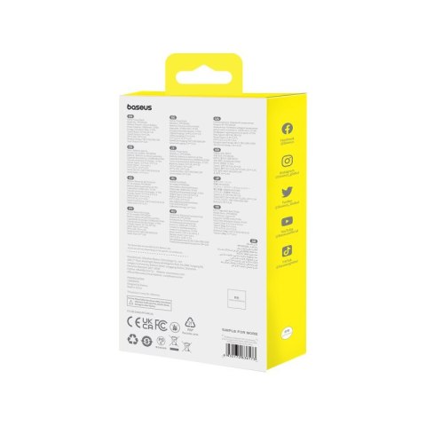 Baseus Powerbank Baseus Magnetic Mini Air Wireless 10000mAh 20W+kabel USB C-USB C (niebieski) Baseus Powerbank Baseus Magnetic Mini Air Wireless 10000mAh 20W+kabel USB C-USB C (niebieski)
