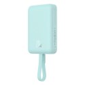 Baseus Powerbank Baseus Magnetic Mini Air Wireless 10000mAh 20W+kabel USB C-USB C (peppermint blue)