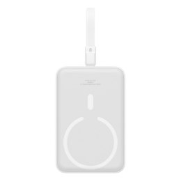 Baseus Powerbank Baseus Magnetic Mini Air Wireless 10000mAh 20W+kabel lightning (biały)
