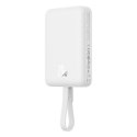 Baseus Powerbank Baseus Magnetic Mini Air Wireless 10000mAh 20W+kabel lightning (biały)