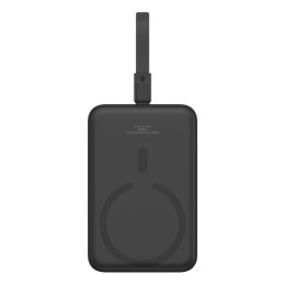 Baseus Powerbank Baseus Magnetic Mini Air Wireless 10000mAh 20W+kabel lightning (czarny)