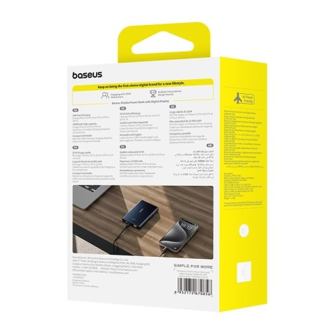 Baseus Powerbank Baseus PicoGo 10000mAh (czarny) Baseus Powerbank Baseus PicoGo 10000mAh (czarny)