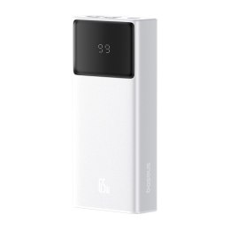 Baseus Powerbank Baseus Star-Lord 20000mAh 65W+kabel USB-USB C (biały)