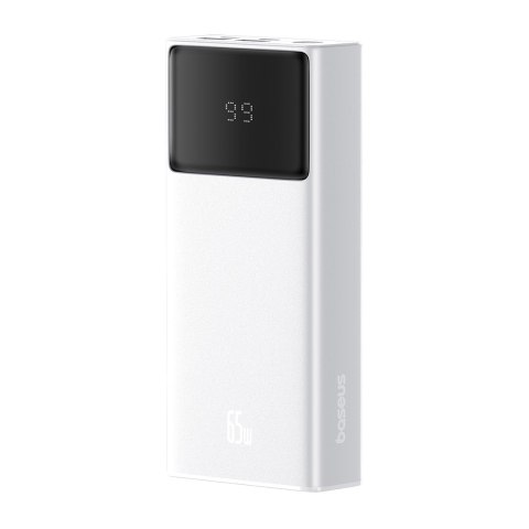 Baseus Powerbank Baseus Star-Lord 20000mAh 65W+kabel USB-USB C (biały) Baseus Powerbank Baseus Star-Lord 20000mAh 65W+kabel USB-USB C (biały)