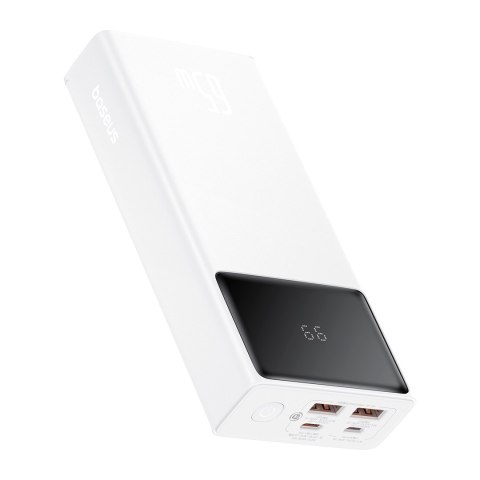 Baseus Powerbank Baseus Star-Lord 20000mAh 65W+kabel USB-USB C (biały) Baseus Powerbank Baseus Star-Lord 20000mAh 65W+kabel USB-USB C (biały)