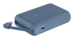 Belkin BELKIN POWERBANK 10 000 MAH, 20W, KABEL USB-C, BLUE