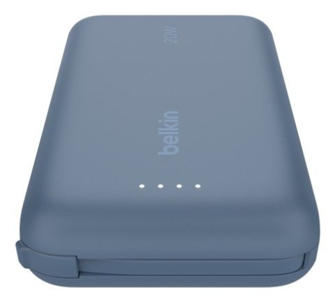 Belkin BELKIN POWERBANK 10 000 MAH, 20W, KABEL USB-C, BLUE Belkin BELKIN POWERBANK 10 000 MAH, 20W, KABEL USB-C, BLUE