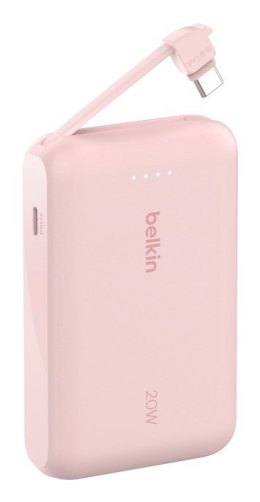 Belkin BELKIN POWERBANK 10 000 MAH, 20W, KABEL USB-C,PINK