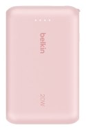 Belkin BELKIN POWERBANK 10 000 MAH, 20W, KABEL USB-C,PINK