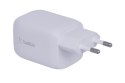 Belkin Ładowarka Belkin BoostCharge Pro Dual USB-C PD 3.0 PPS GaN Wall Charger 65W + USB-C to USB-C Cable 2m White