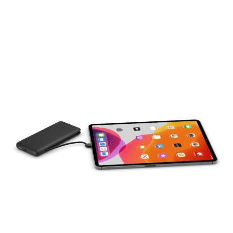 Belkin Powerbank Belkin BOOSTCHARGE Plus 10K USB-C Power Bank with Integrated Cables Lightning and USB-C 10000mAh 18W Black Belkin Powerbank Belkin BOOSTCHARGE Plus 10K USB-C Power Bank with Integrated Cables Lightning and USB-C 10000mAh 18W Black