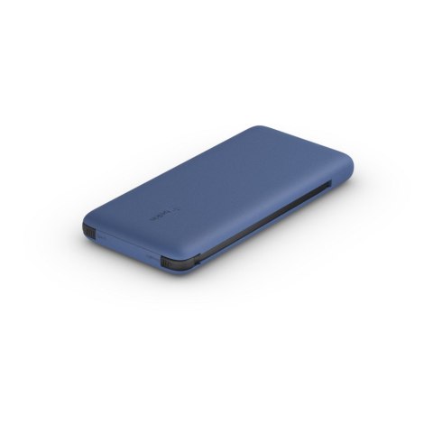 Belkin Powerbank Belkin BOOSTCHARGE Plus 10K USB-C Power Bank with Integrated Cables Lightning and USB-C 10000mAh 18W Blue Belkin Powerbank Belkin BOOSTCHARGE Plus 10K USB-C Power Bank with Integrated Cables Lightning and USB-C 10000mAh 18W Blue
