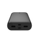 Belkin Powerbank Belkin BoostCharge 32W PD PPS 4-Port Power Bank 26K 2xUSB-A + 2xUSB-C 26000mAh 32W Black